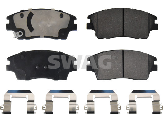 set placute frana,frana disc 33 10 7640 SWAG